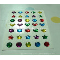 Custom cute 3D stickers epoxy resin crystal clear dome stickers decoration objects made in China